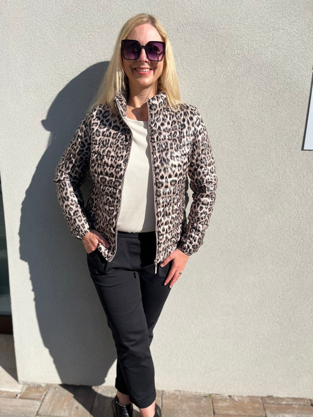 Steppjacke Leo, beige