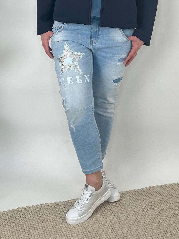 Jeans Queen, blue denim von Bella Vita - Mode &amp; Lifestyle