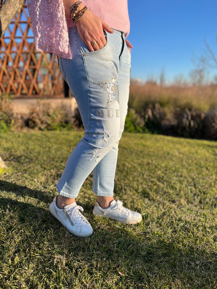 Jeans Queen, blue denim von Bella Vita - Mode &amp; Lifestyle
