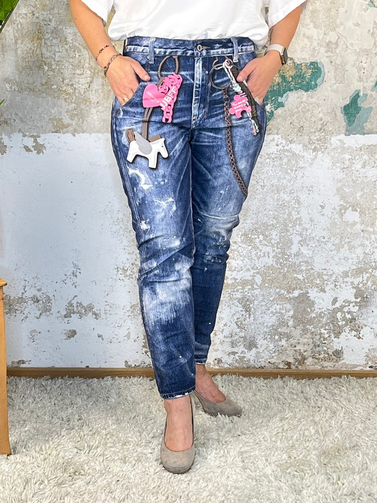 Jeans Streetstyle, dark blue von Bella Vita - Mode & Lifestyle