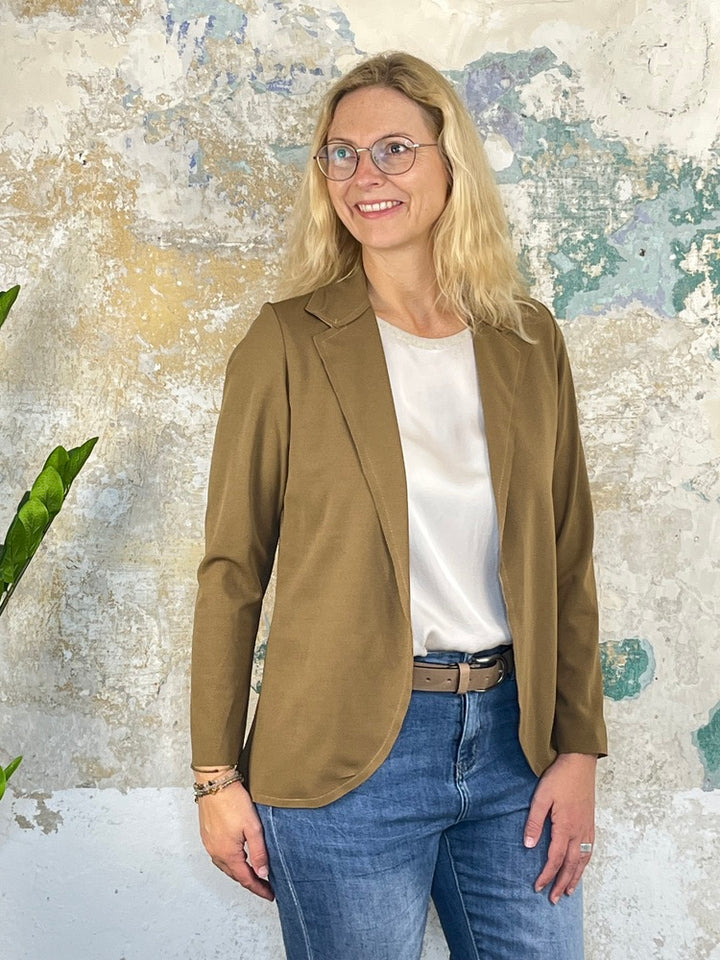 Jersey-Blazer mit Reverskragen von Bella Vita - Mode &amp; Lifestyle