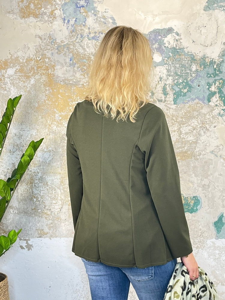 Jersey-Blazer mit Reverskragen von Bella Vita - Mode &amp; Lifestyle