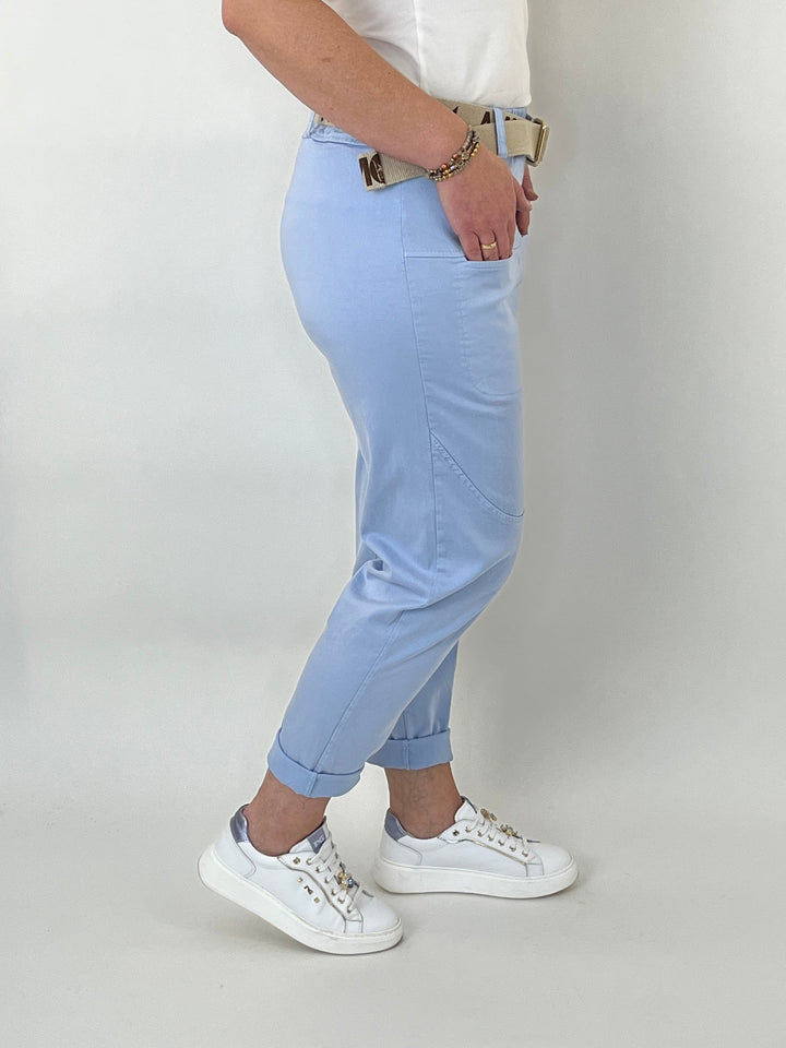 Jogpant Amour, hellblau von Bella Vita - Mode &amp; Lifestyle