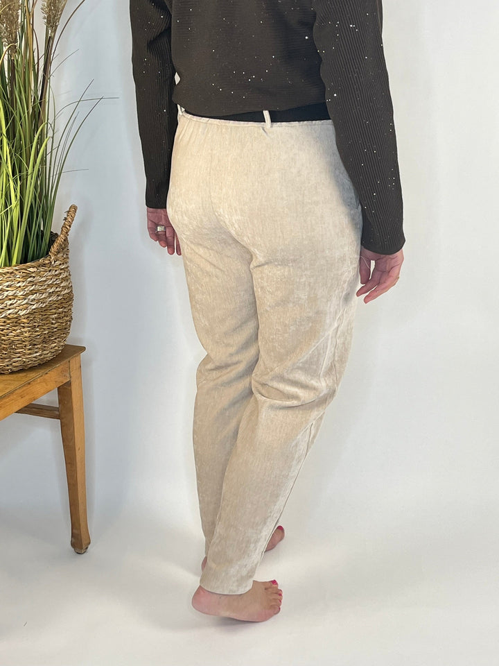 Jogpant Soft Touch, beige von Bella Vita - Mode &amp; Lifestyle