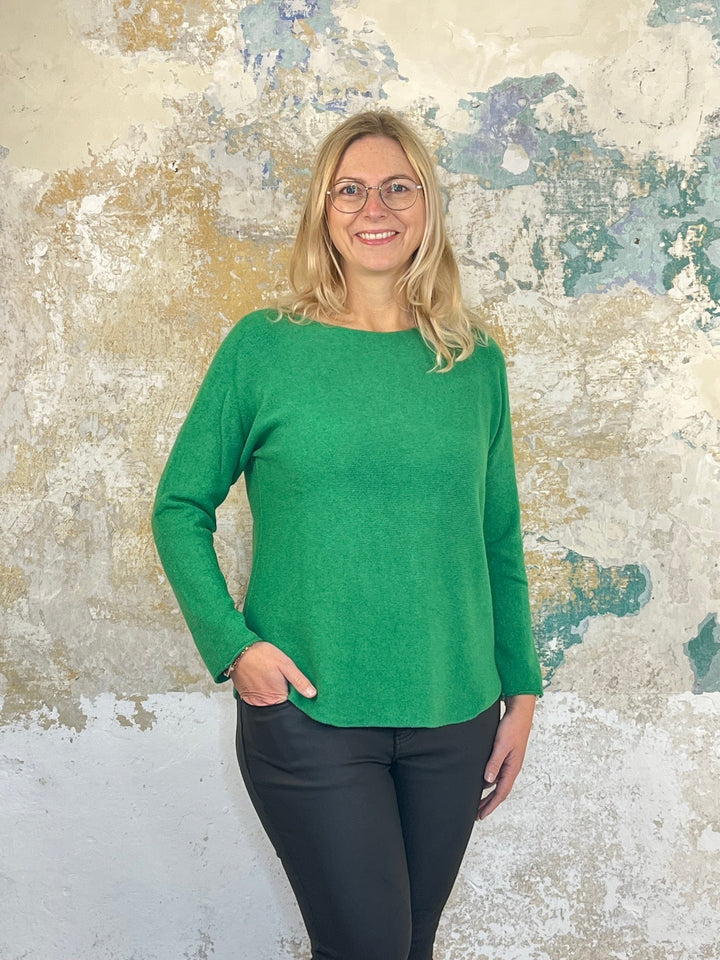 Kuschelpulli mit Rundhals von Bella Vita - Mode &amp; Lifestyle