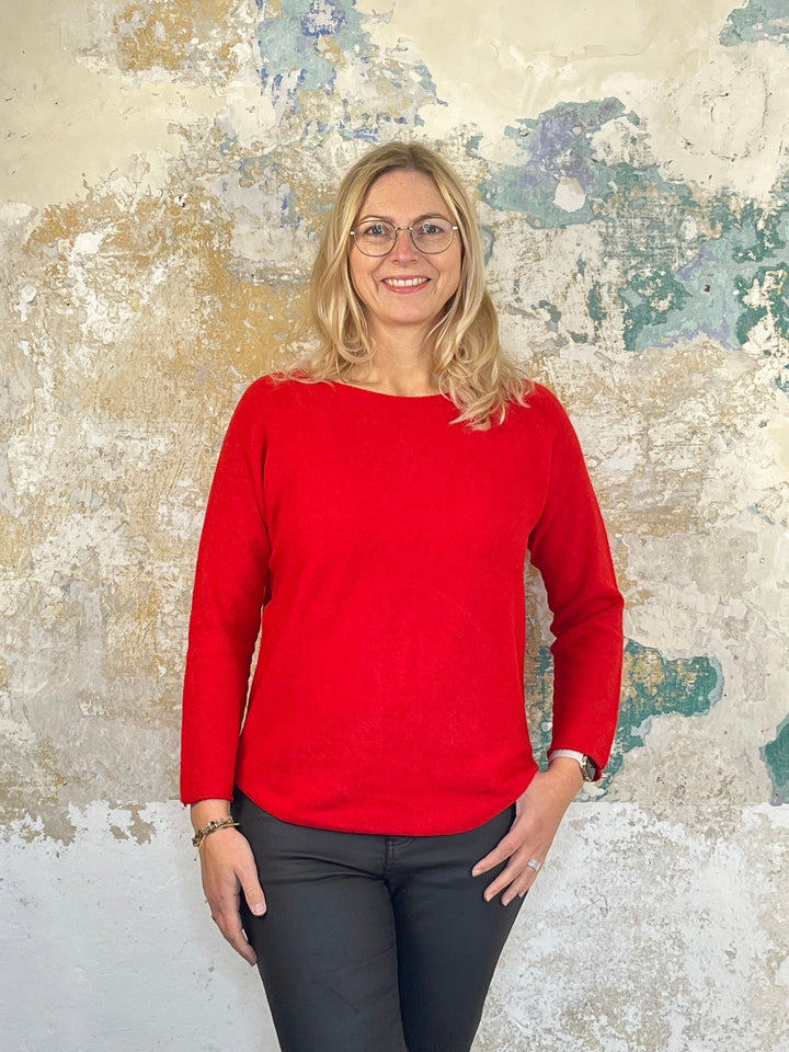 Kuschelpulli mit Rundhals von Bella Vita - Mode &amp; Lifestyle