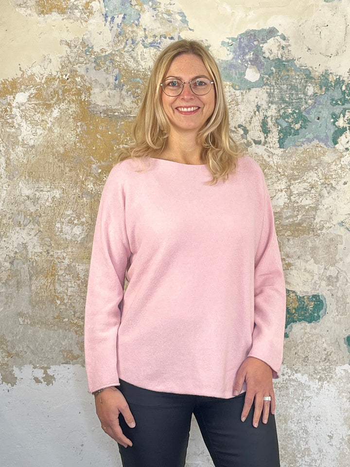 Kuschelpulli mit Rundhals von Bella Vita - Mode &amp; Lifestyle