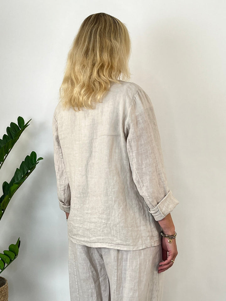 Leinenblazer "Easy Summer", beige von Bella Vita - Mode &amp; Lifestyle