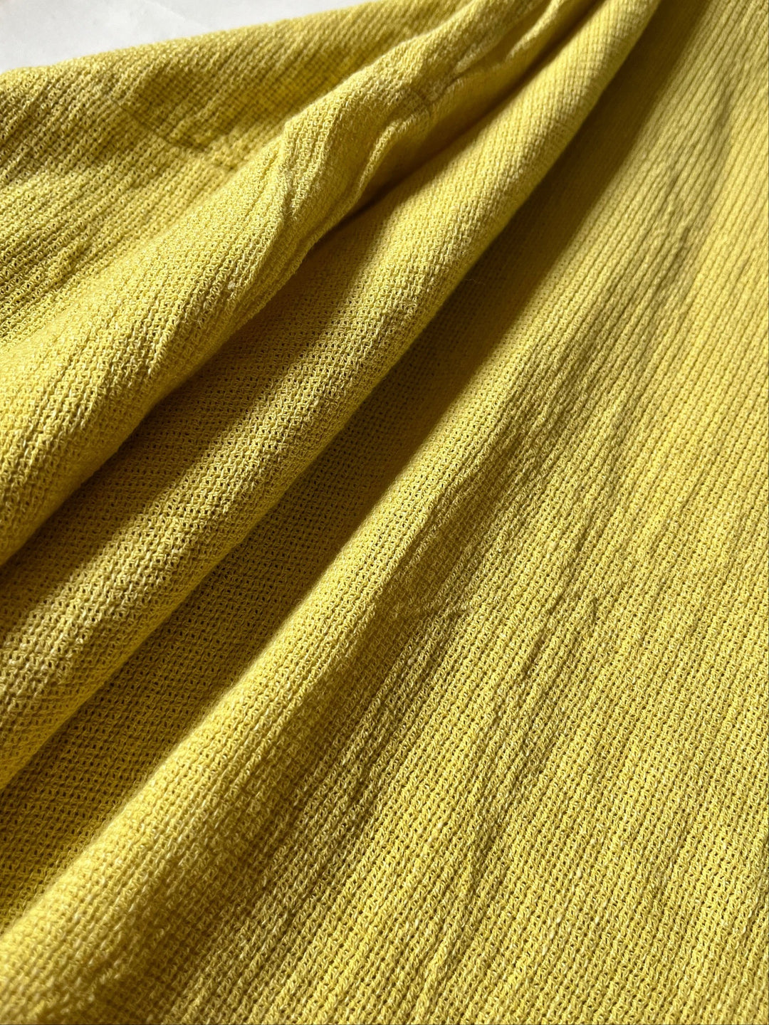 Leinenbluse in Strukturware, gelb von Bella Vita - Mode &amp; Lifestyle