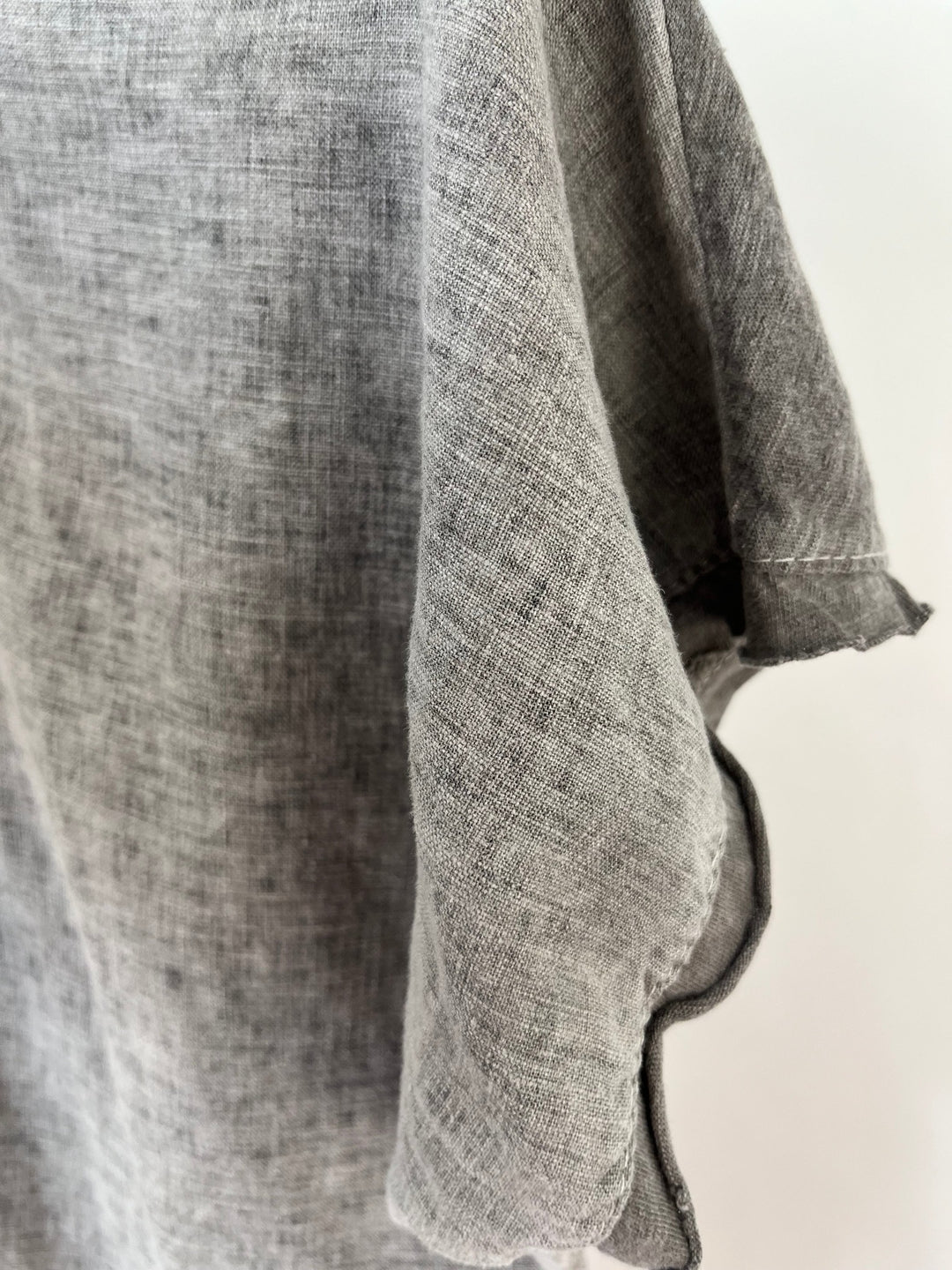 Leinenshirt im Materialmix, taupe von Bella Vita - Mode &amp; Lifestyle