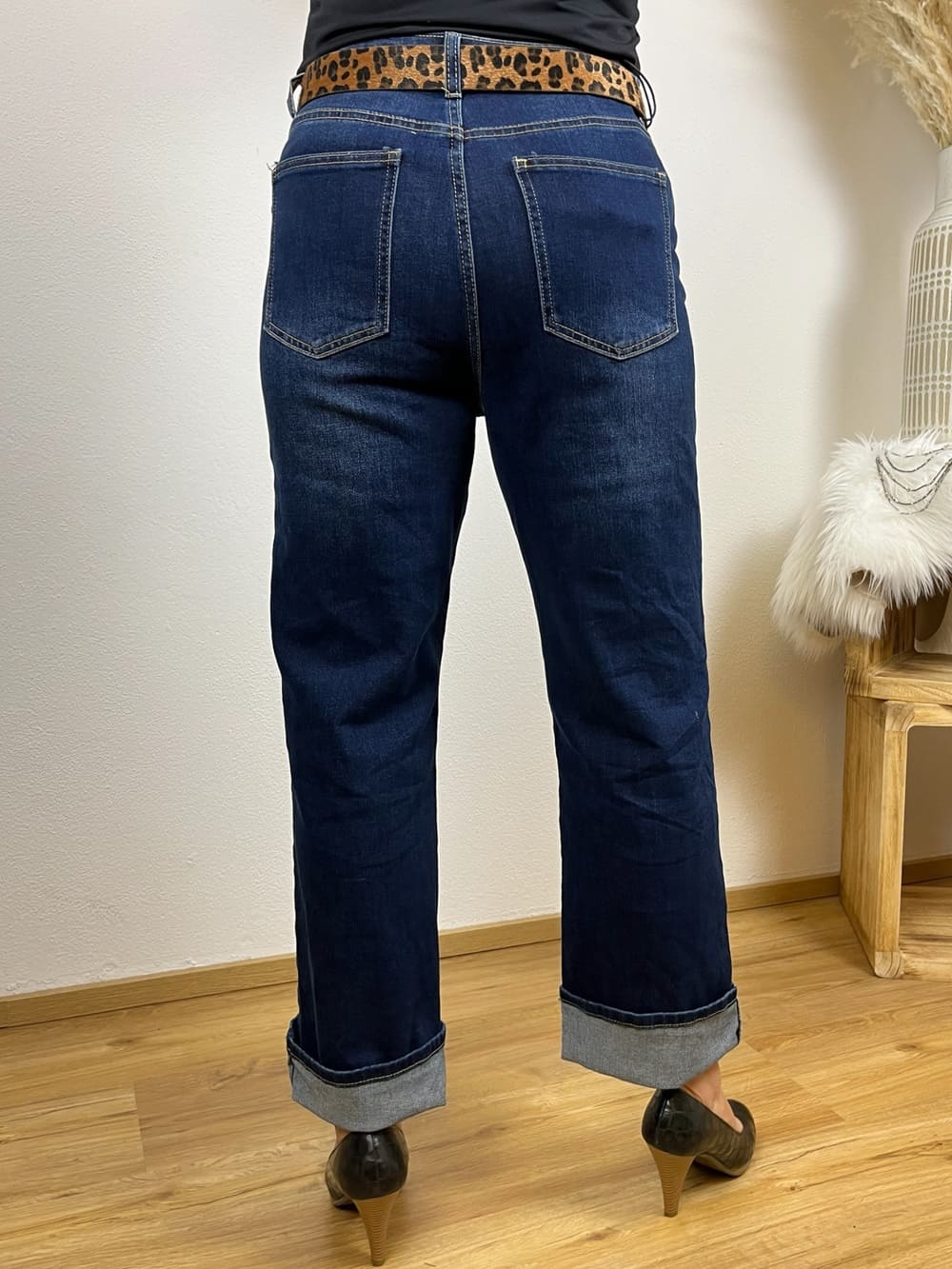 Marlene-Jeans, dark denim von Bella Vita - Mode & Lifestyle