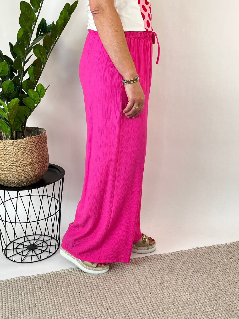 Marlenehose in Strukturware von Bella Vita - Mode & Lifestyle