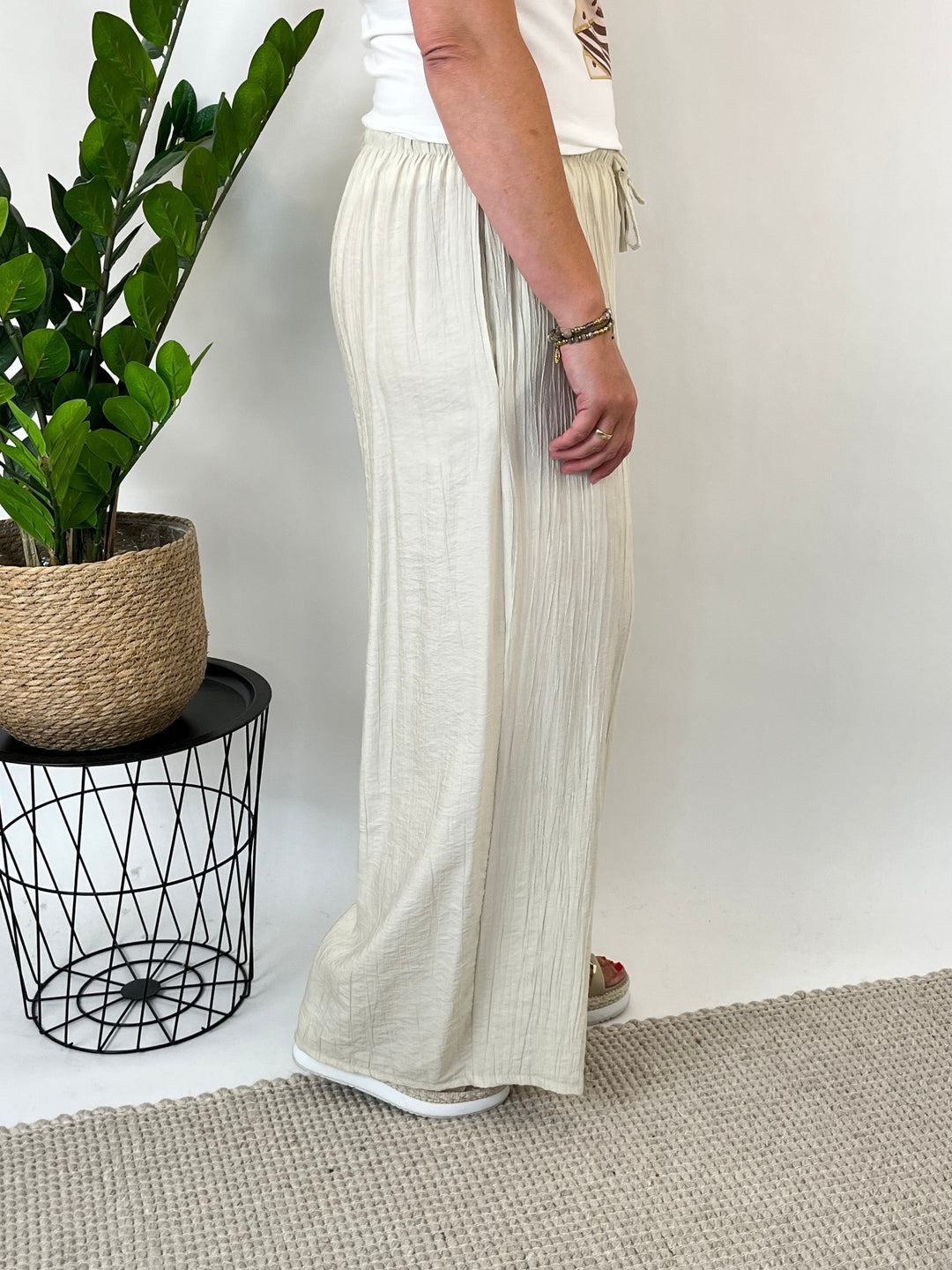 Marlenehose in Strukturware von Bella Vita - Mode &amp; Lifestyle