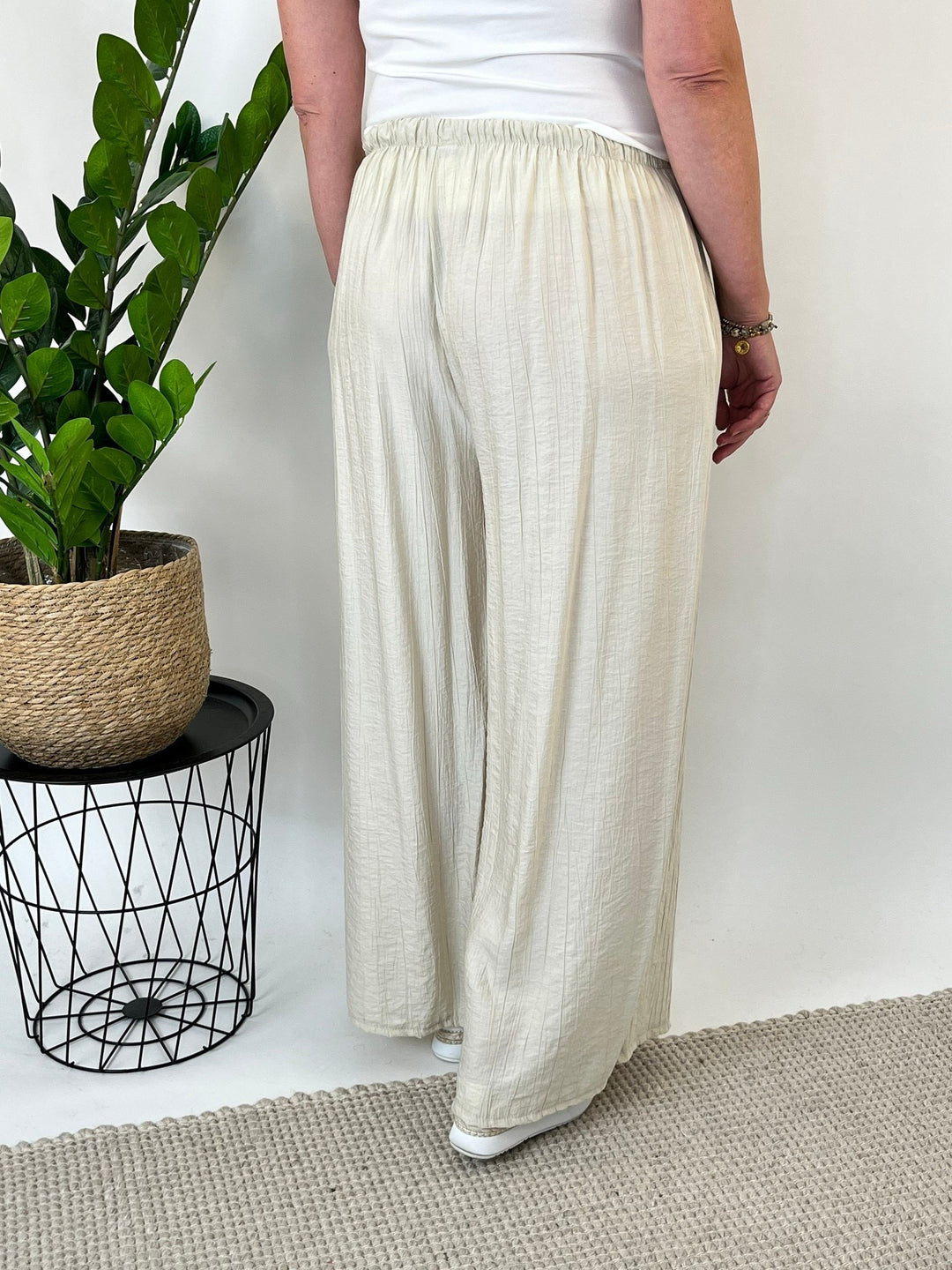 Marlenehose in Strukturware von Bella Vita - Mode &amp; Lifestyle