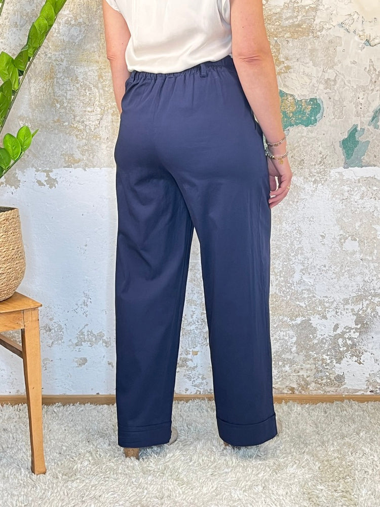 Marlenehose, marine von Bella Vita - Mode & Lifestyle