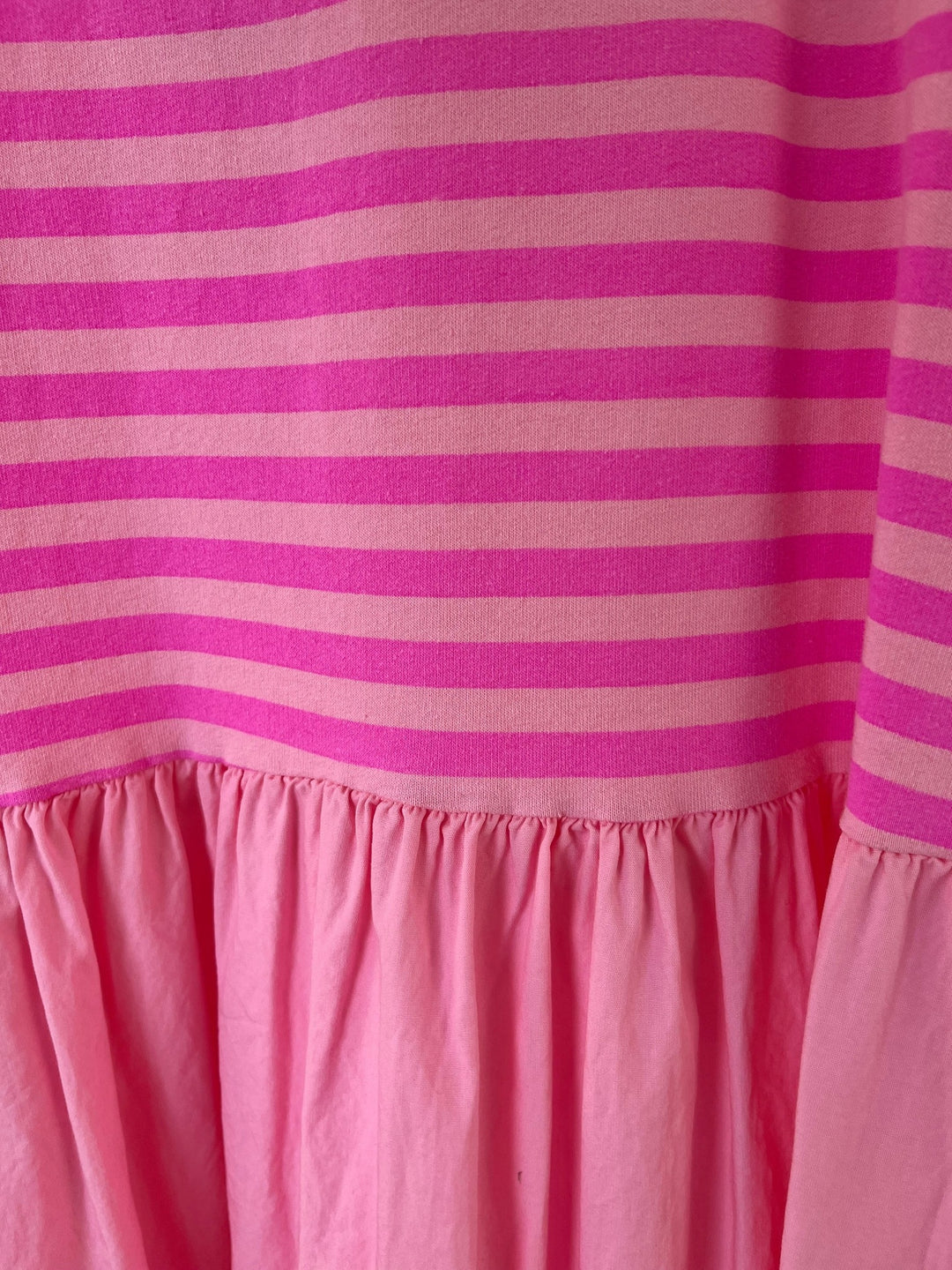 Maxikleid im Streifenmix, pink von Bella Vita - Mode &amp; Lifestyle