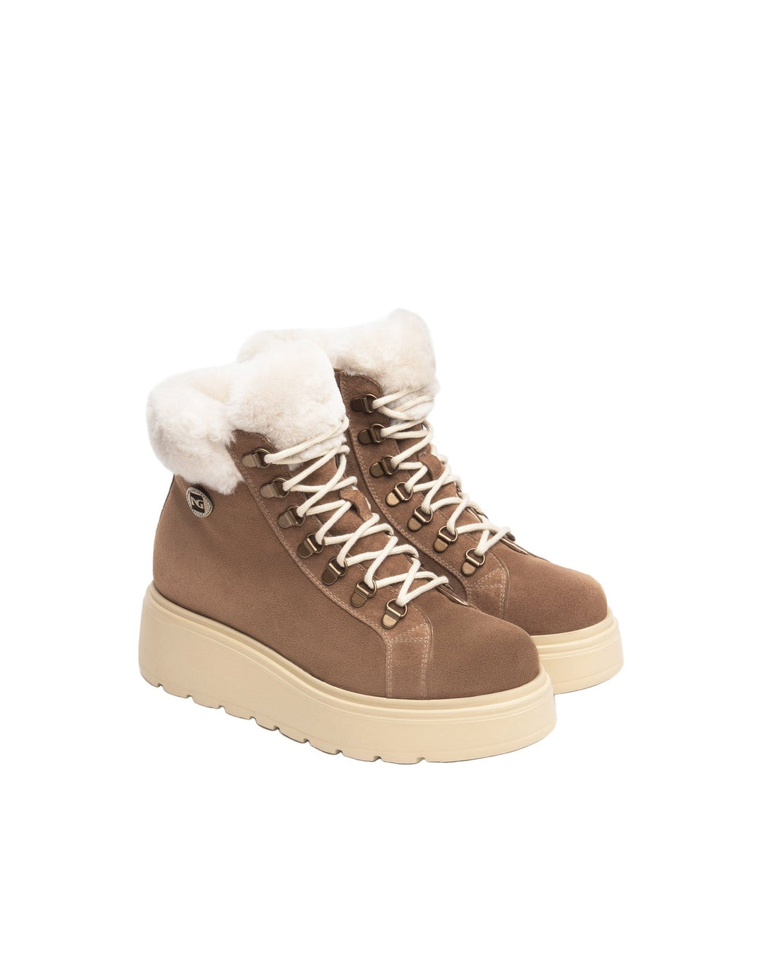 NeroGiardini Lammfellboots, braun von Bella Vita - Mode &amp; Lifestyle