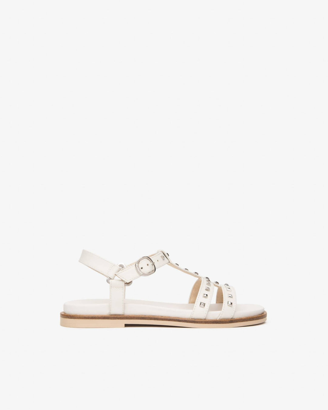 NeroGiardini Riemchensandalen mit Nieten, ecru von Bella Vita - Mode &amp; Lifestyle