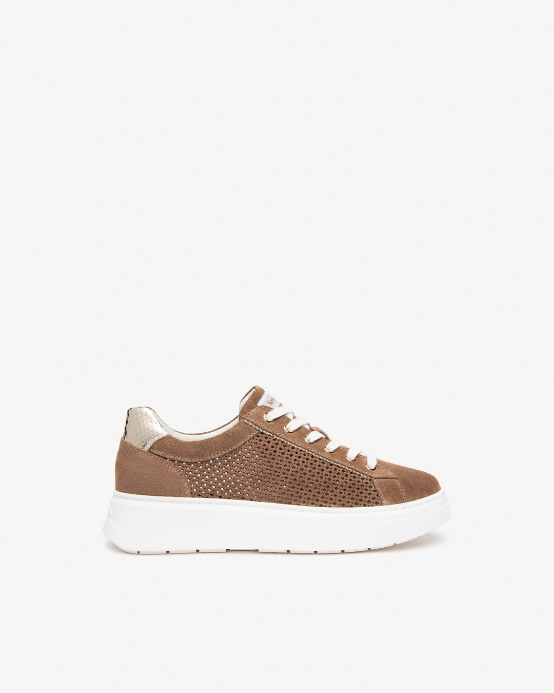 NeroGiardini Sneaker mit Lochmuster, cognac von Bella Vita - Mode &amp; Lifestyle