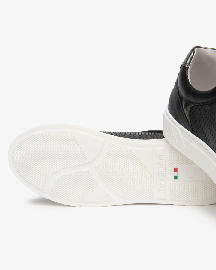 NeroGiardini Sneaker mit Reißverschluss, schwarz von Bella Vita - Mode &amp; Lifestyle