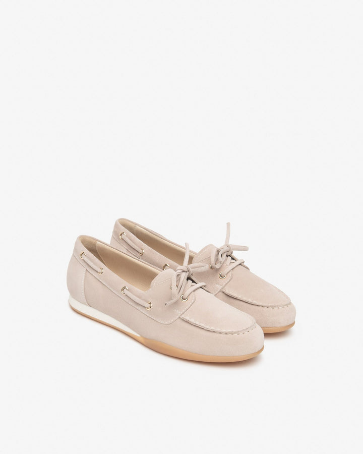 NeroGiardini Velours-Slipper, stein von Bella Vita - Mode &amp; Lifestyle