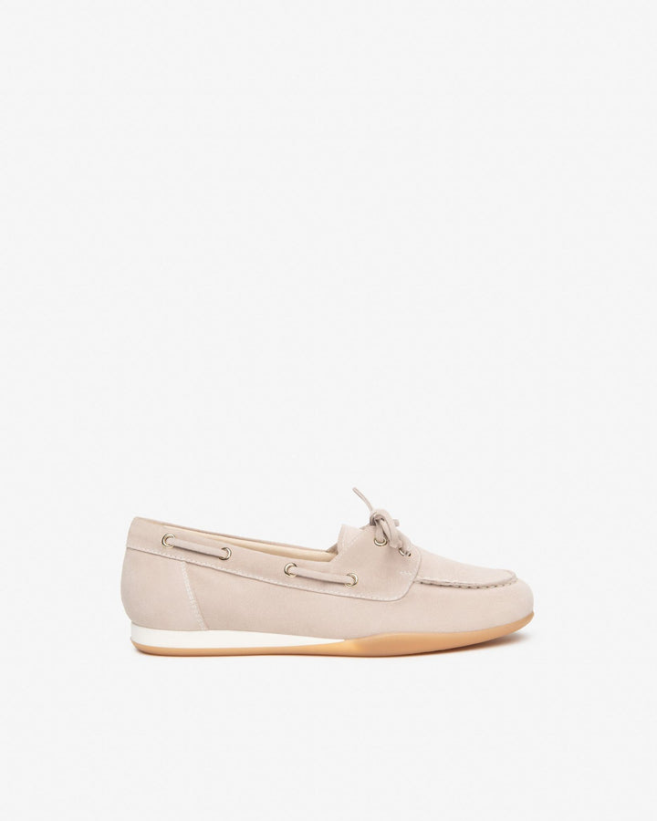 NeroGiardini Velours-Slipper, stein von Bella Vita - Mode &amp; Lifestyle