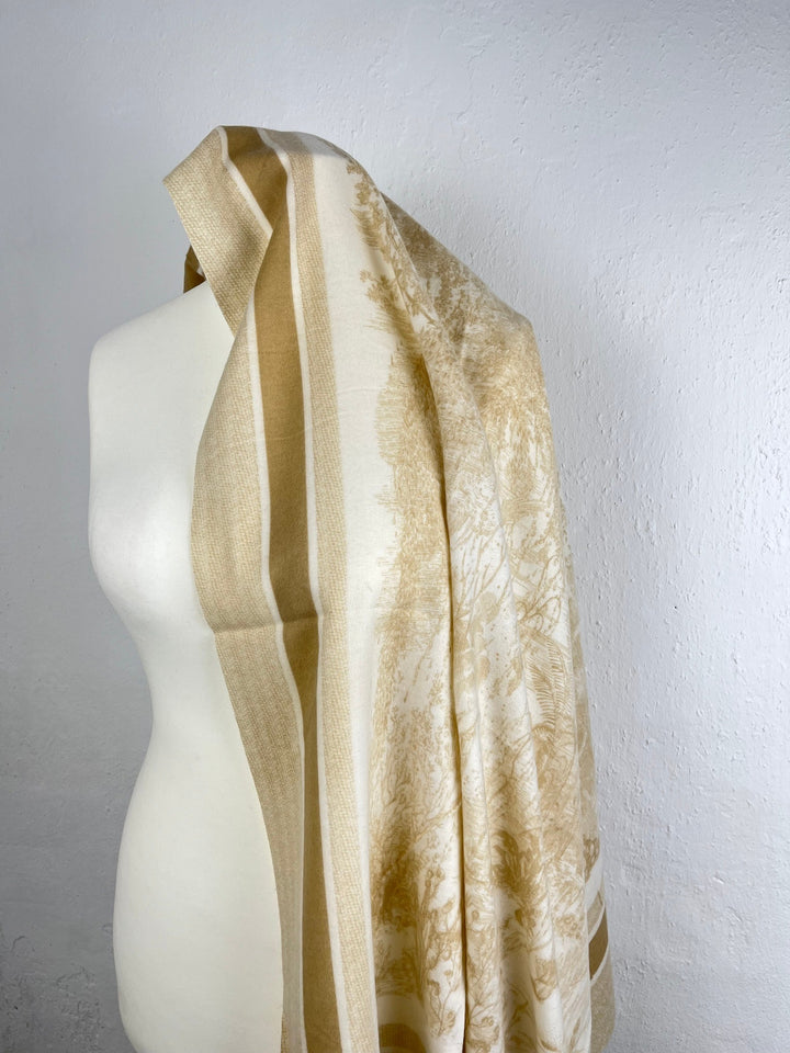 Schal "Landschaft", beige von Bella Vita - Mode &amp; Lifestyle