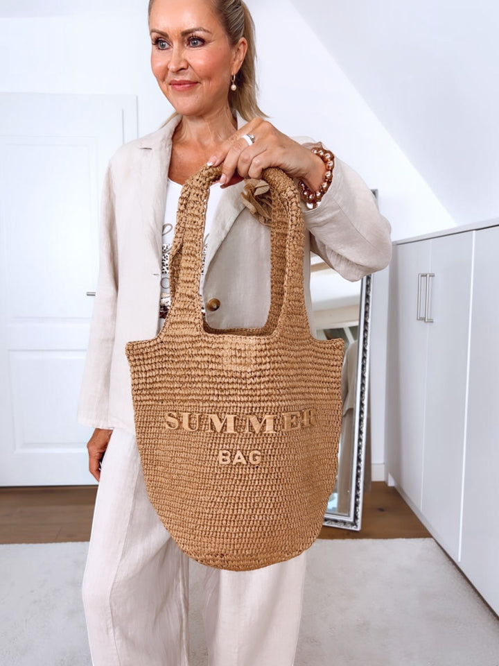 Shopper Summer Bag, beige von Bella Vita - Mode &amp; Lifestyle