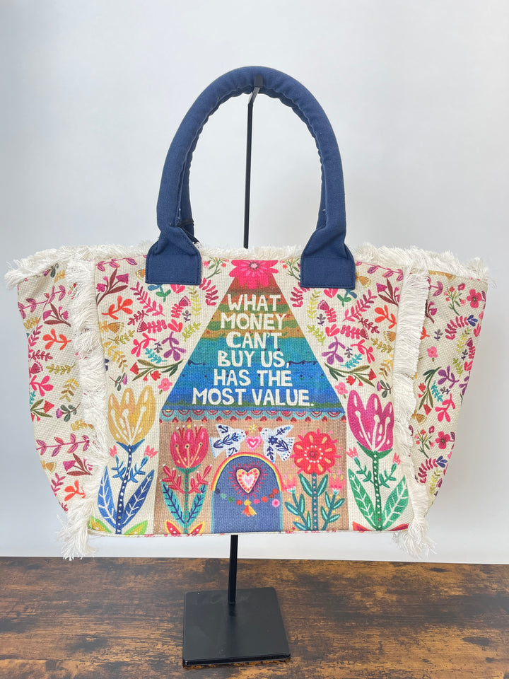 Shopper mit Boho-Print, bunt von Bella Vita - Mode &amp; Lifestyle