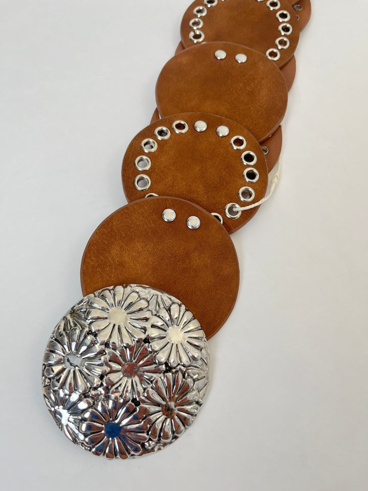 Statement-Gürtel Boho, cognac von Bella Vita - Mode &amp; Lifestyle