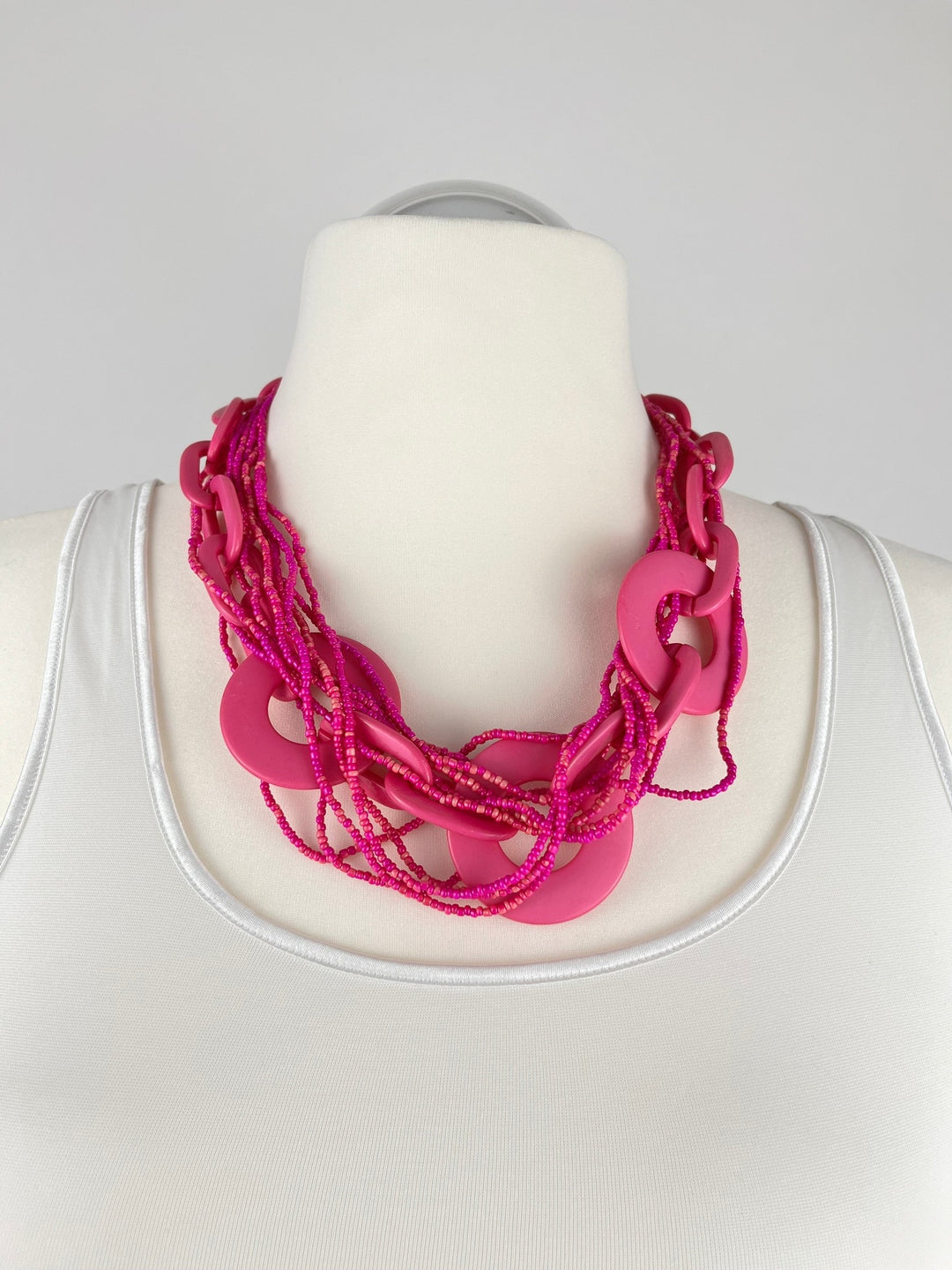 Statementcollier "Pink Dreams", pink von Bella Vita - Mode & Lifestyle