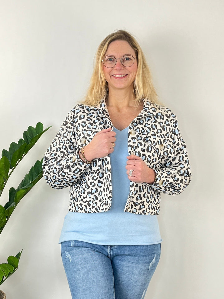 Steppjacke Leo, hellblau von Bella Vita - Mode &amp; Lifestyle