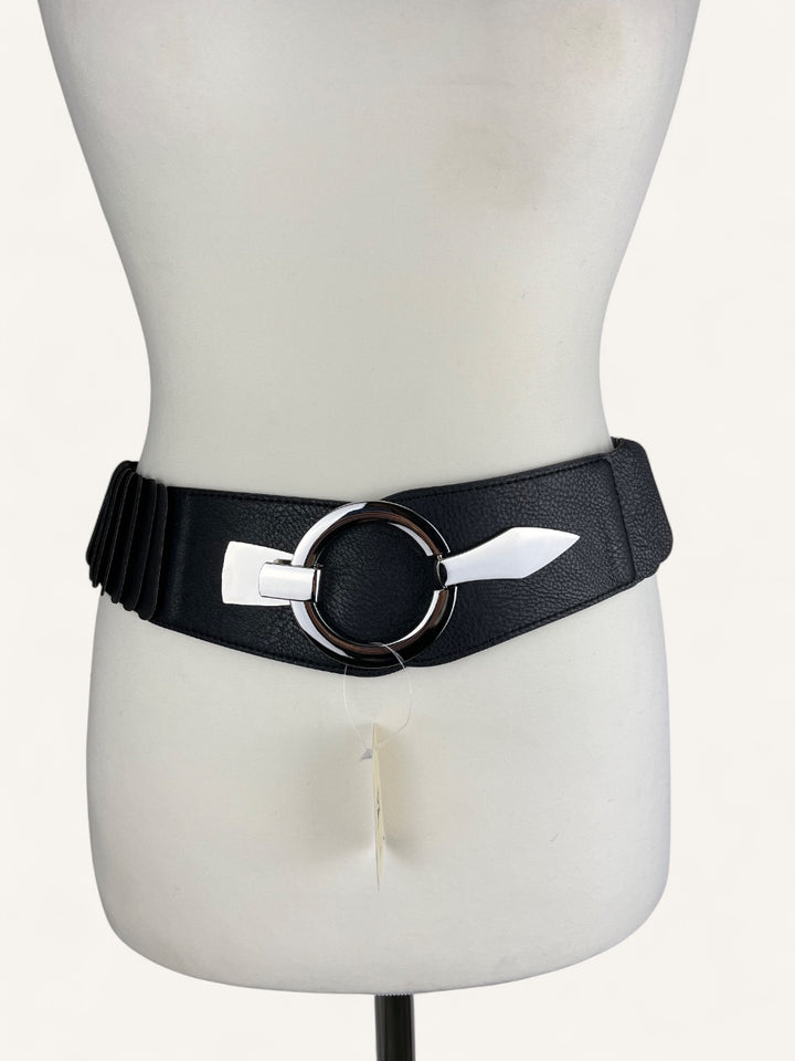 Stretchgürtel schwarz von Bella Vita - Mode &amp; Lifestyle