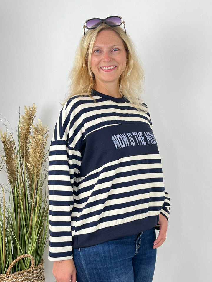 Blouse tunic, navy