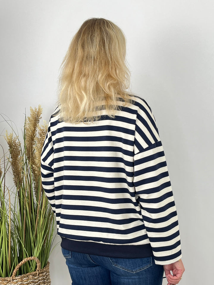 Blouse tunic, navy