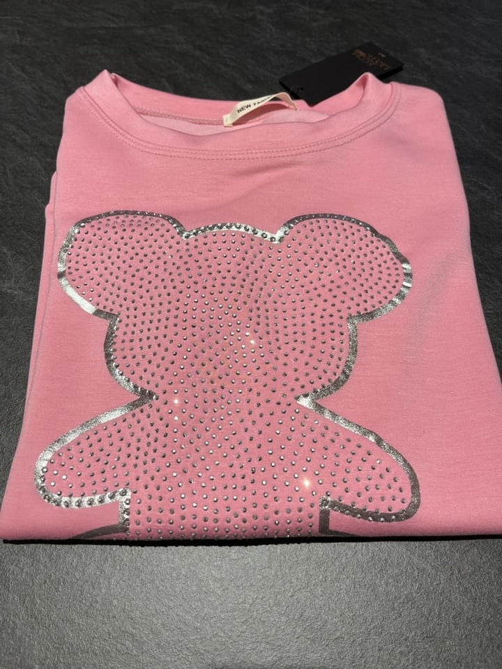 Sweatshirt mit Frontdruck Maus von Bella Vita - Mode &amp; Lifestyle