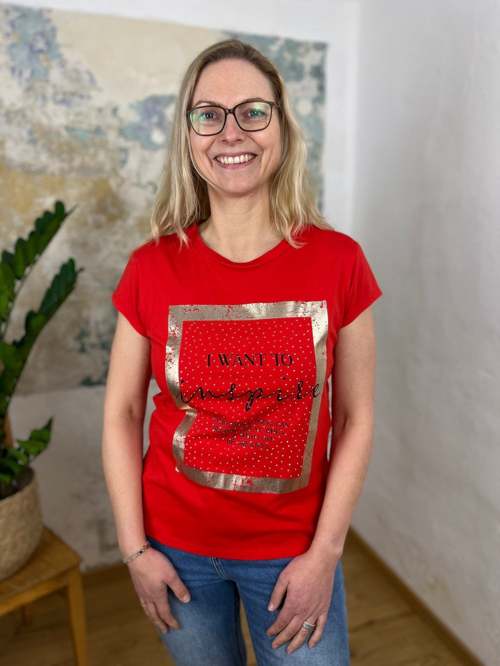 T-Shirt "Inspire" von Bella Vita - Mode & Lifestyle