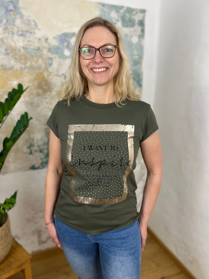 T-Shirt "Inspire" von Bella Vita - Mode &amp; Lifestyle