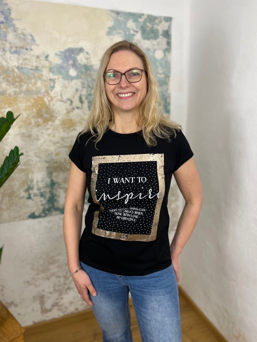 T-Shirt "Inspire" von Bella Vita - Mode &amp; Lifestyle