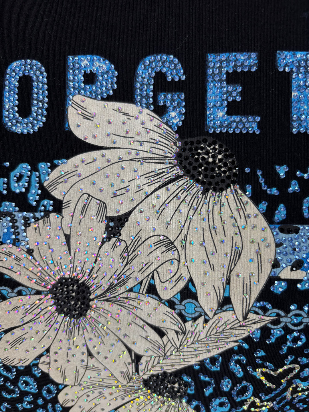T-Shirt "forget the rules", schwarz von Bella Vita - Mode &amp; Lifestyle
