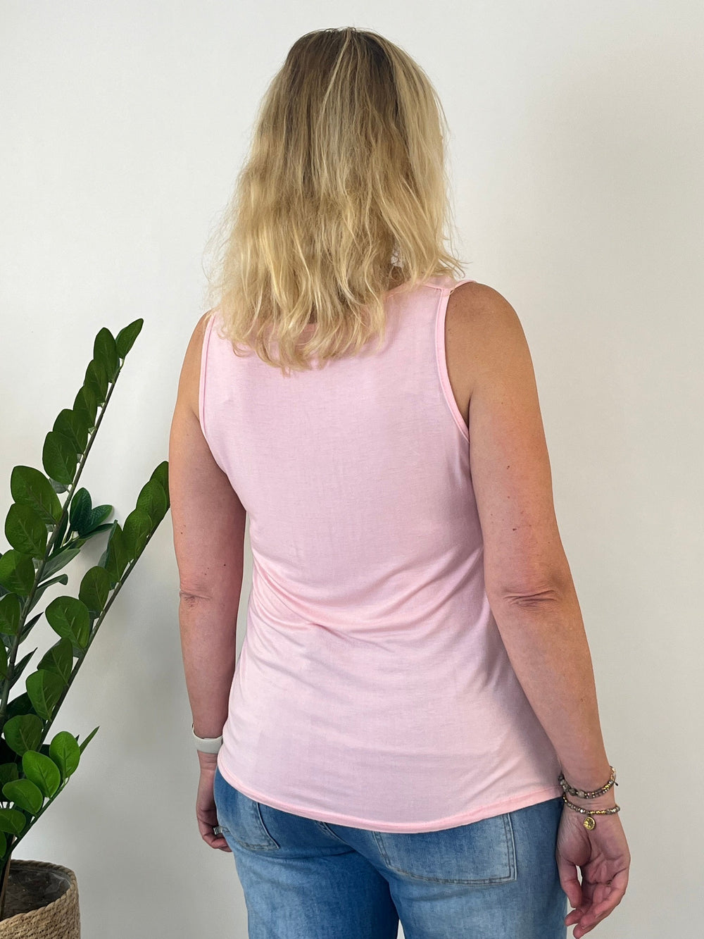 Top mit Seidenanteil, rosa von Bella Vita - Mode & Lifestyle