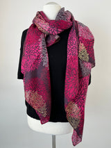 Viskoseschal Flower Art, pink von Bella Vita - Mode & Lifestyle