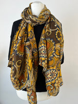 Viskoseschal Paisley, curry von Bella Vita - Mode & Lifestyle
