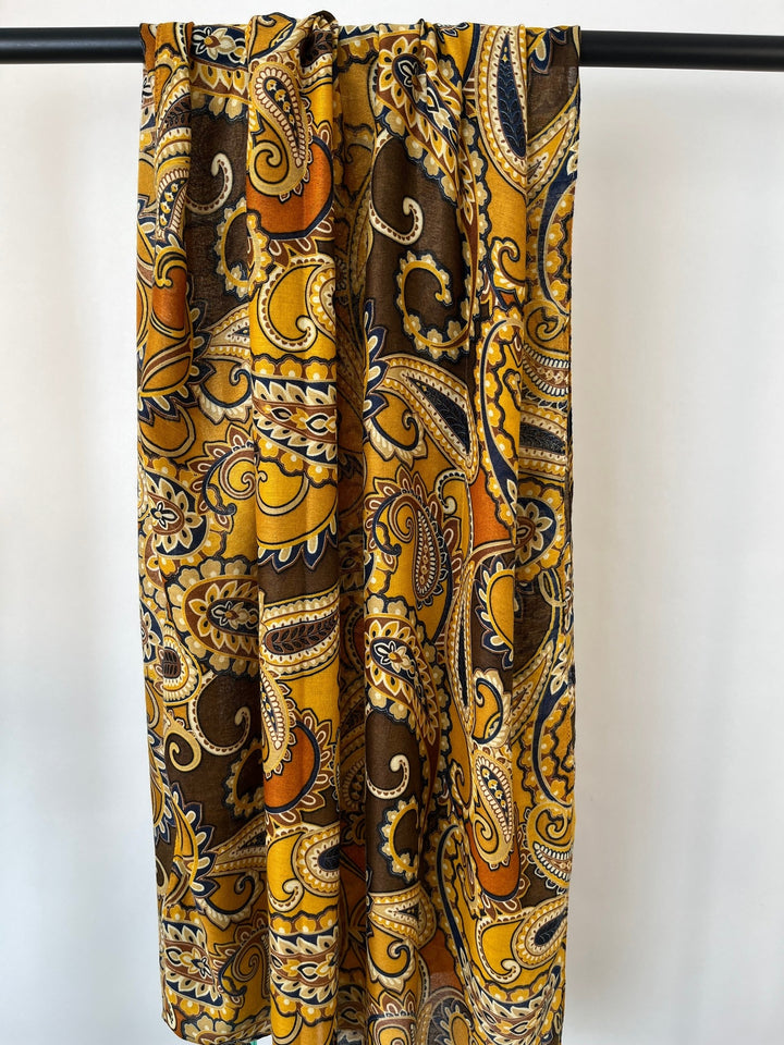 Viskoseschal Paisley, curry von Bella Vita - Mode &amp; Lifestyle