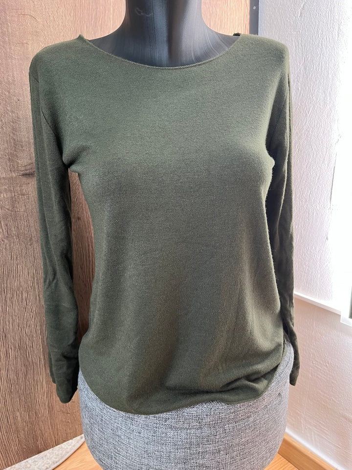 Basic-Pullover mit Rundhalsausschnitt