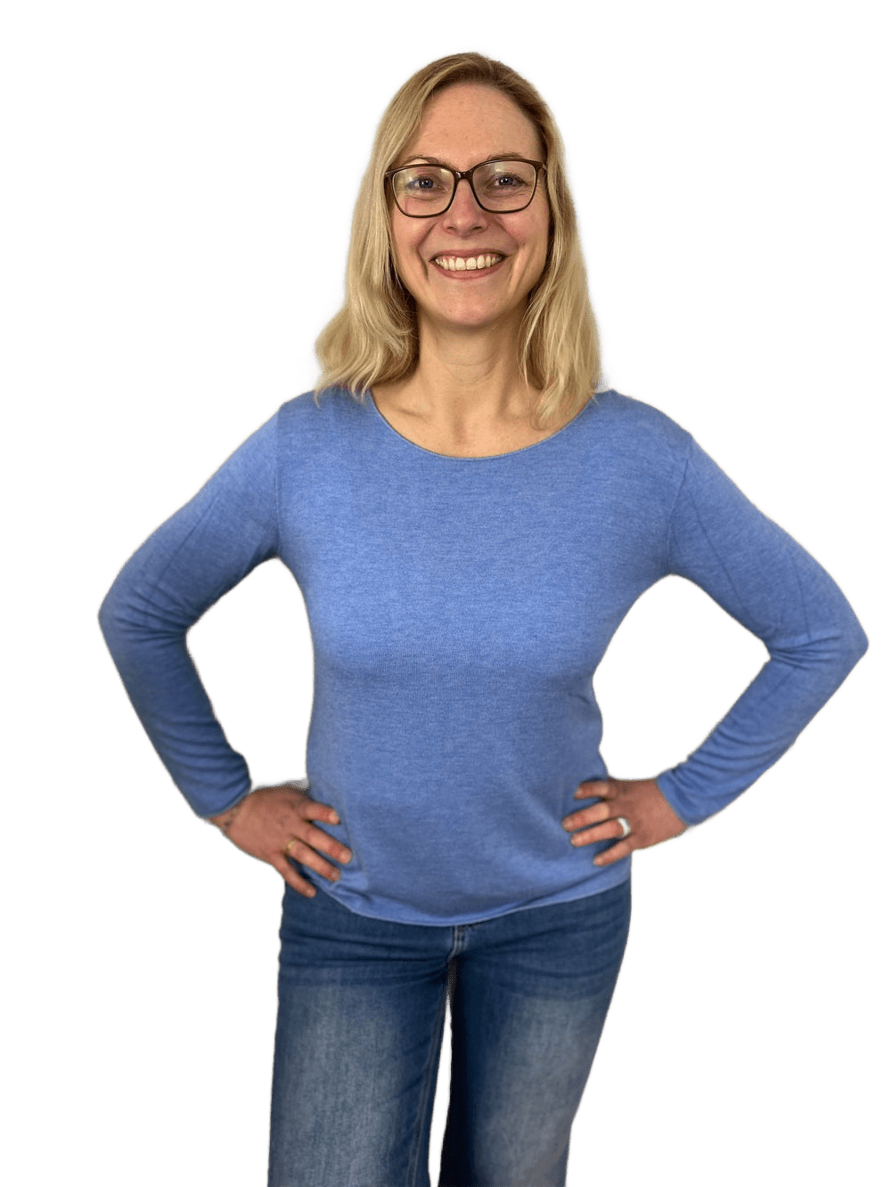 Basic-Pullover mit Rundhalsausschnitt
