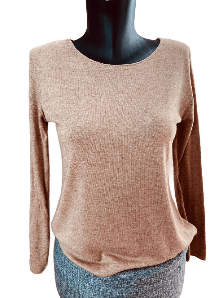 Basic-Pullover mit Rundhalsausschnitt