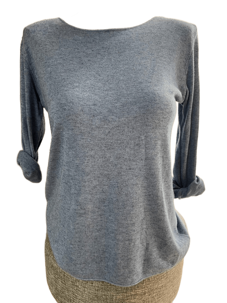 Basic-Pullover mit Rundhalsausschnitt