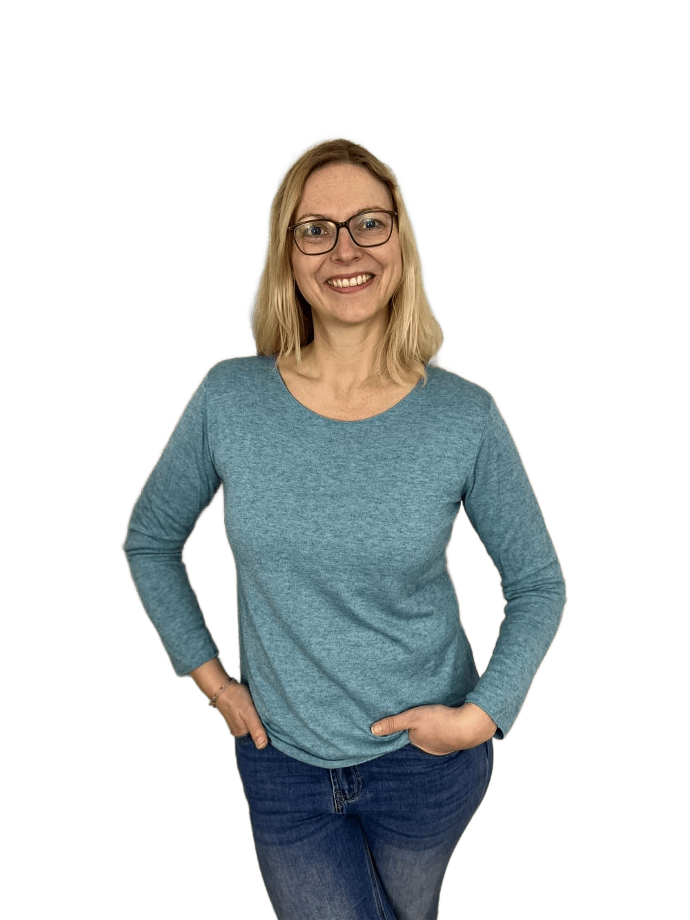 Basic-Pullover mit Rundhalsausschnitt
