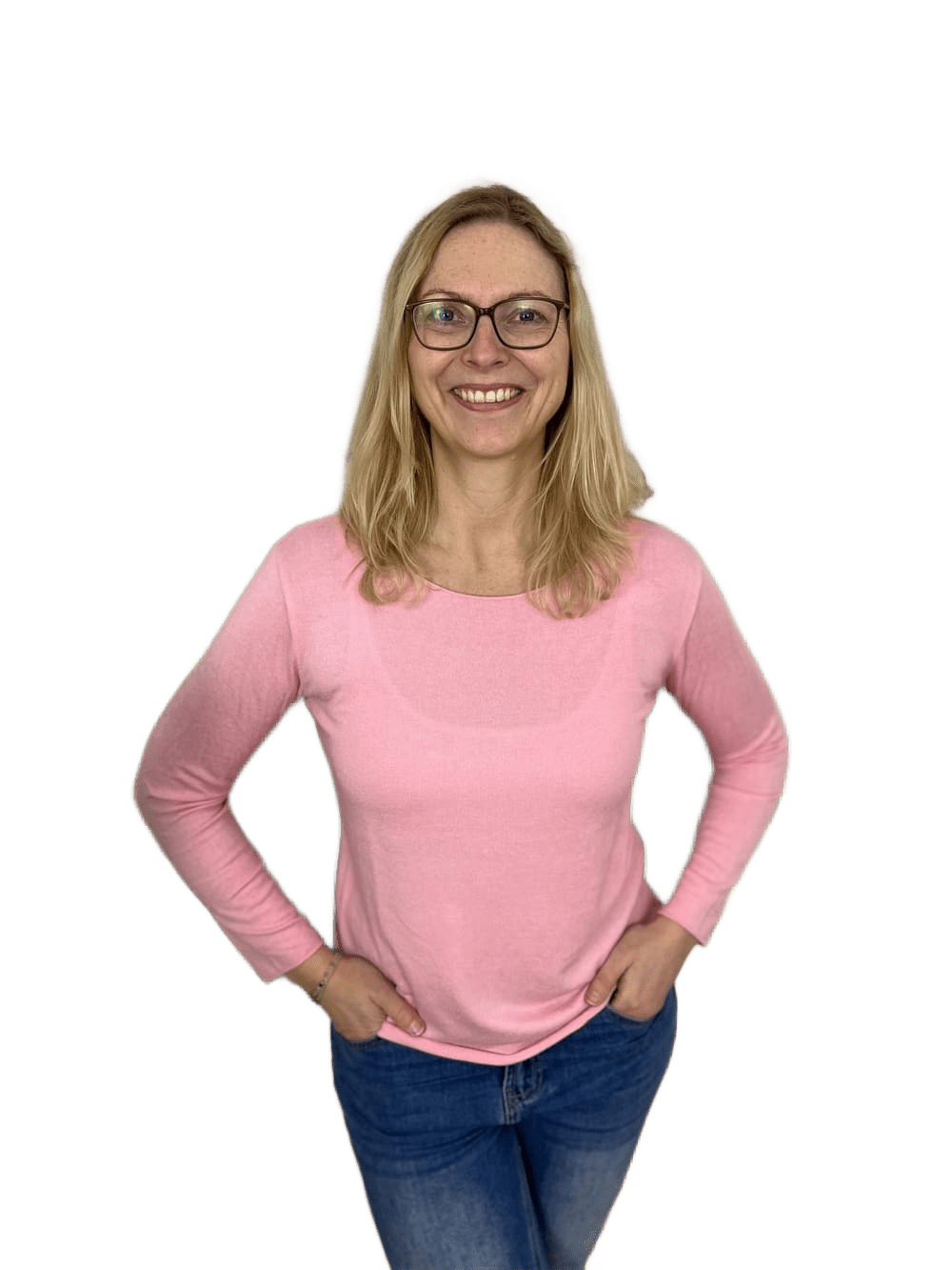 Basic-Pullover mit Rundhalsausschnitt